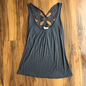 Kirra Butterfly Back Tank Top